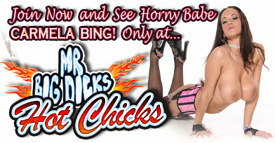 Carmela Bing wait for you at Mr Big Dicks Hot chicks