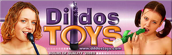 Dildostoys.com - Presenting you only the biggest dildo-lovers, who can't live a day without thrusting a dildo into their hot pussies!